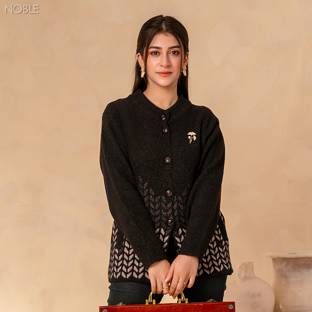 Black Aura Cardigan