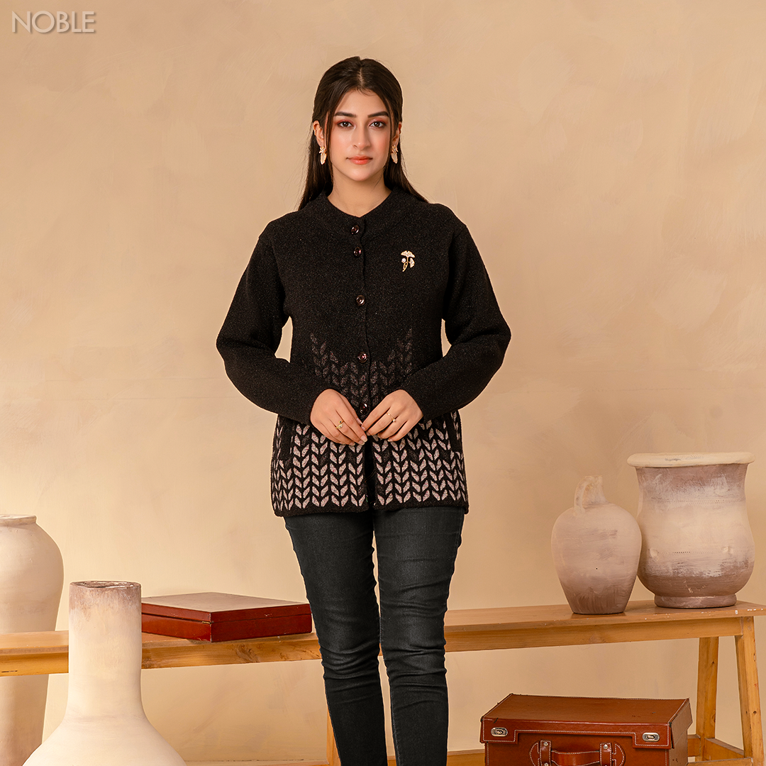 Black Aura Cardigan