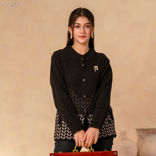 Black Aura Cardigan